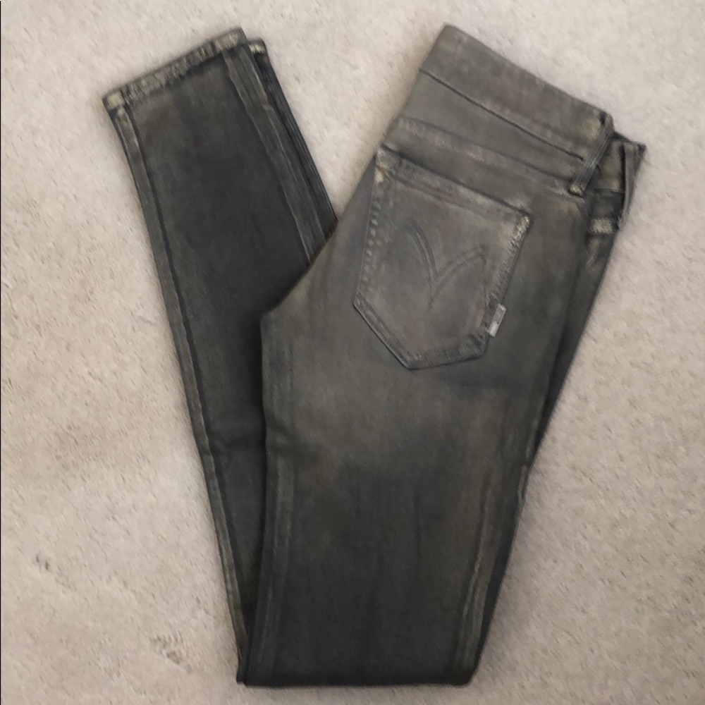 Mother Golden Nugget Looker Jeans